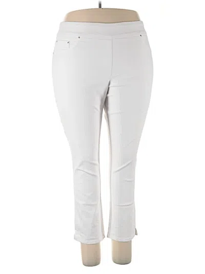 Pre-owned Ruby Rd. Casual Pants In White