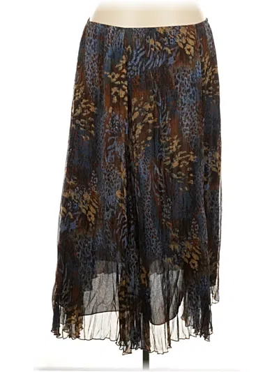 Pre-owned Ruby Rd. Casual Skirt In Brown