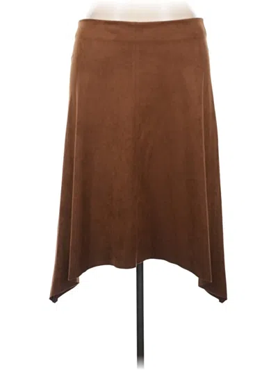 Pre-owned Ruby Rd. Casual Skirt In Brown