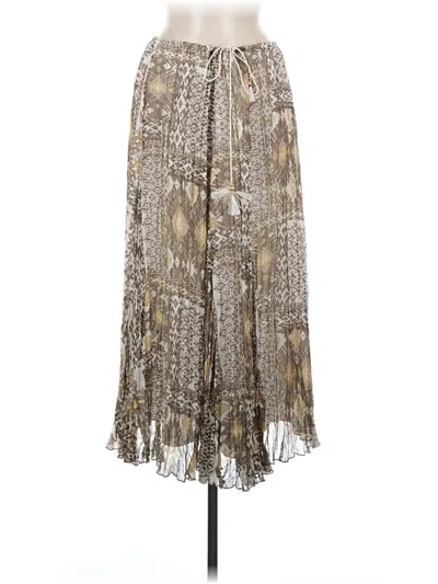 Pre-owned Ruby Rd. Casual Skirt In Gold