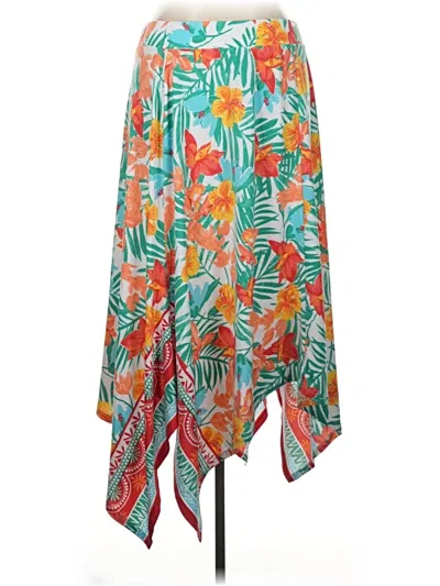 Pre-owned Ruby Rd. Casual Skirt In Green