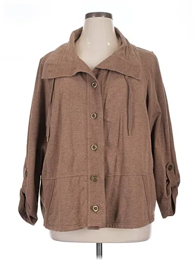 Pre-owned Ruby Rd. Coat In Brown