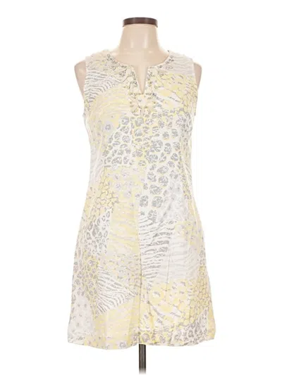 Pre-owned Ruby Rd. Cocktail Dress In Yellow