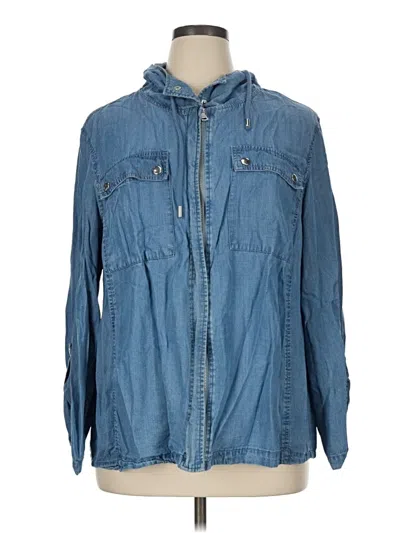 Pre-owned Ruby Rd. Denim Jacket In Blue