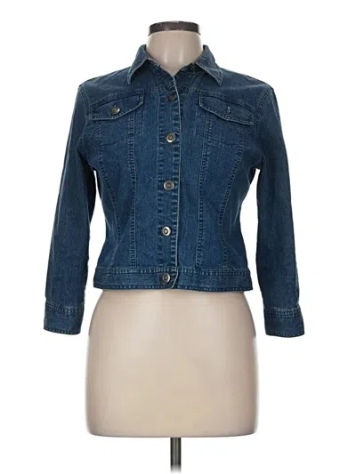 Pre-owned Ruby Rd. Denim Jacket In Blue