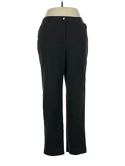 Pre-owned Ruby Rd. Dress Pants In Black