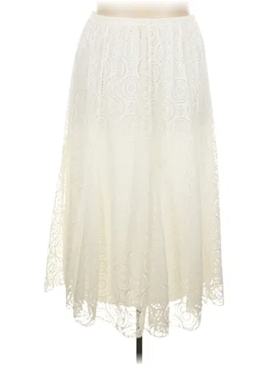 Pre-owned Ruby Rd. Formal Skirt In Ivory