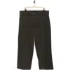 Ruby Rd. Ruby Rd French Terry Denim Look Pants In Black