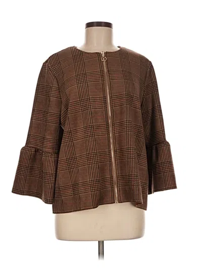 Pre-owned Ruby Rd. Jacket In Brown