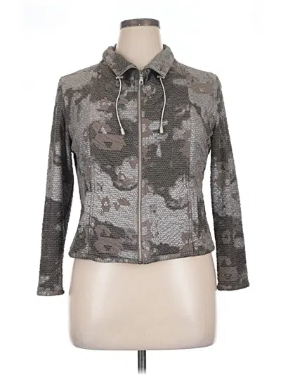 Pre-owned Ruby Rd. Jacket In Gray