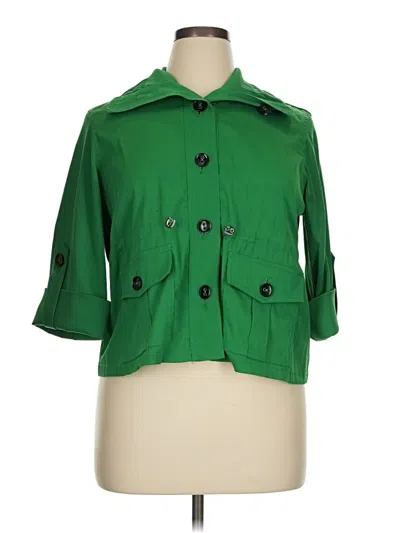 Pre-owned Ruby Rd. Jacket In Green