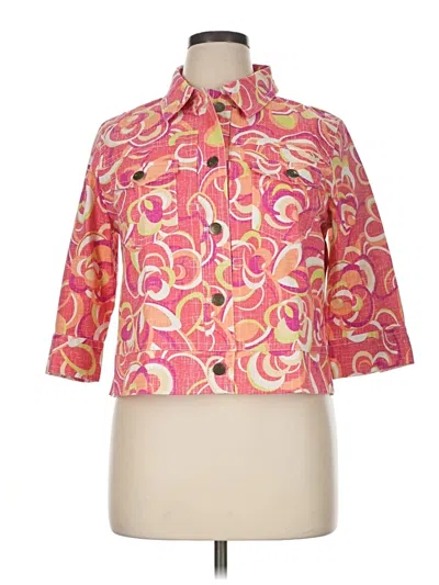 Pre-owned Ruby Rd. Jacket In Pink
