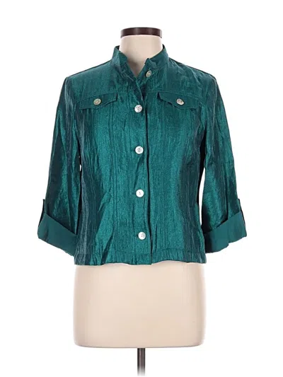 Pre-owned Ruby Rd. Jacket In Teal