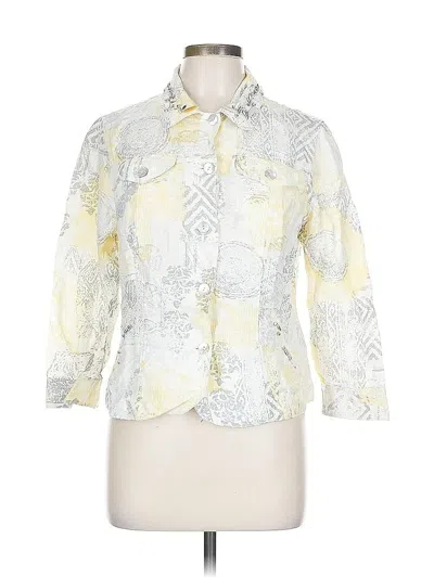 Pre-owned Ruby Rd. Jacket In White