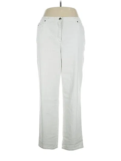 Pre-owned Ruby Rd. Jeans In Ivory