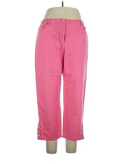 Pre-owned Ruby Rd. Jeans In Pink