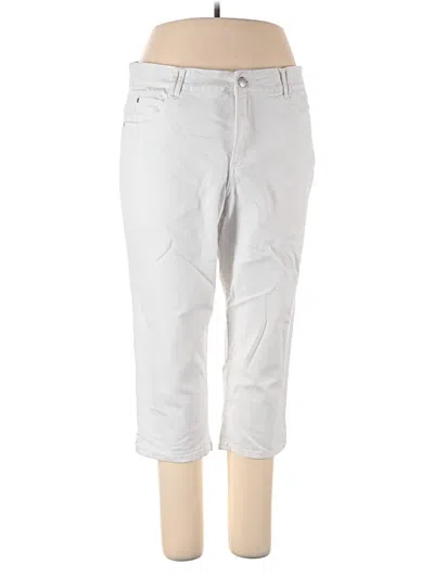 Pre-owned Ruby Rd. Jeans In Silver