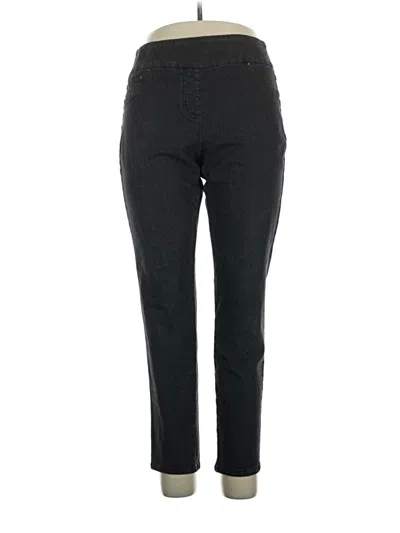 Pre-owned Ruby Rd. Jeggings In Black