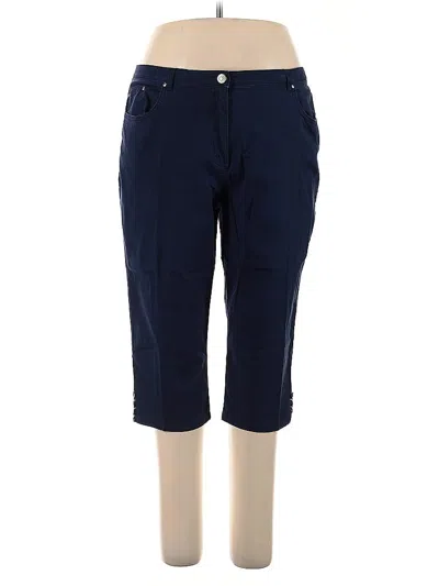 Pre-owned Ruby Rd. Jeggings In Blue