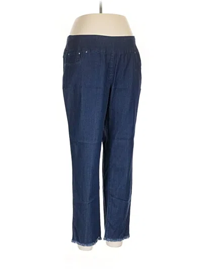 Pre-owned Ruby Rd. Jeggings In Blue