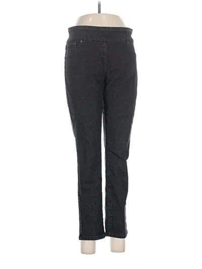 Pre-owned Ruby Rd. Jeggings In Gray