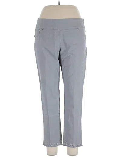 Pre-owned Ruby Rd. Jeggings In Gray