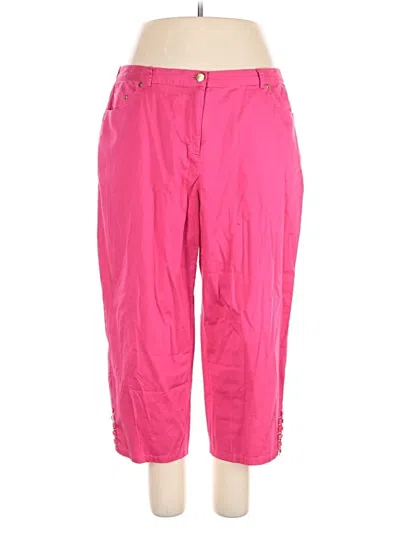 Pre-owned Ruby Rd. Jeggings In Pink