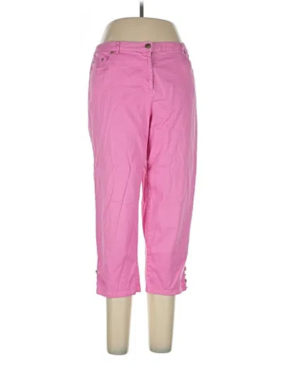 Pre-owned Ruby Rd. Jeggings In Pink