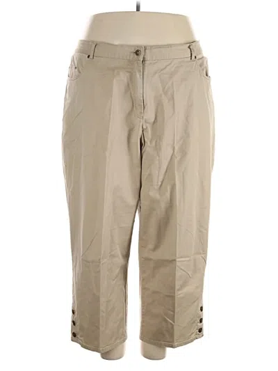 Pre-owned Ruby Rd. Khaki Pant In Brown