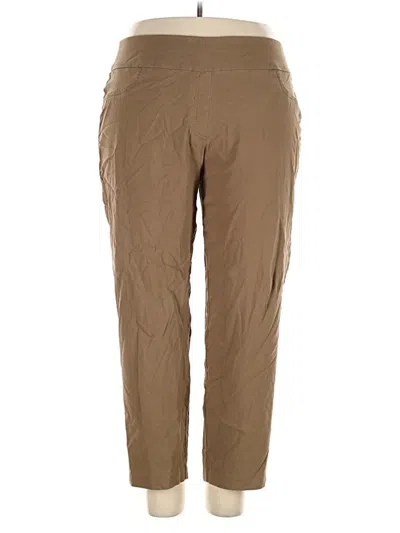 Pre-owned Ruby Rd. Khaki Pant In Brown