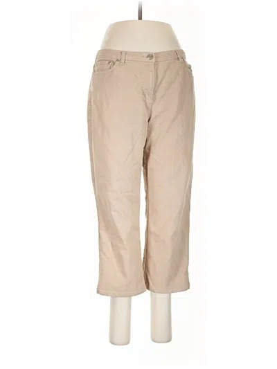 Pre-owned Ruby Rd. Khaki Pant In Tan