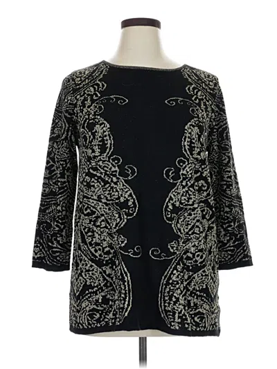Pre-owned Ruby Rd. Kimono In Black