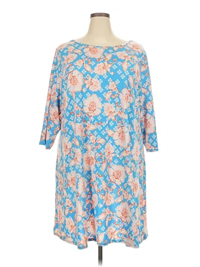 Pre-owned Ruby Rd. Kimono In Blue