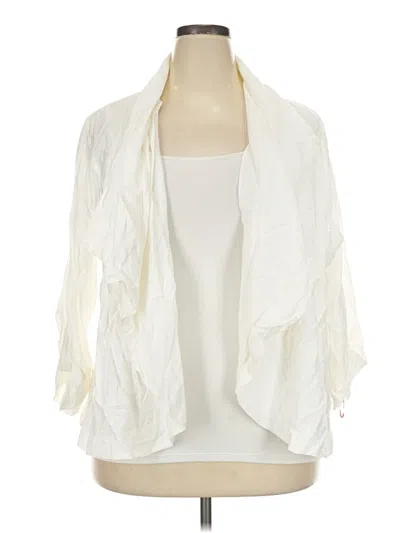 Pre-owned Ruby Rd. Kimono In Ivory