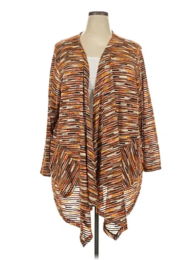 Pre-owned Ruby Rd. Kimono In Orange