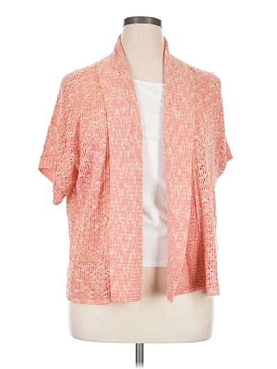 Pre-owned Ruby Rd. Kimono In Orange