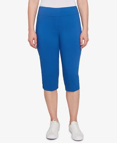 Ruby Rd. Petite Ladder Hem Americana Clamdigger Pullover Pants