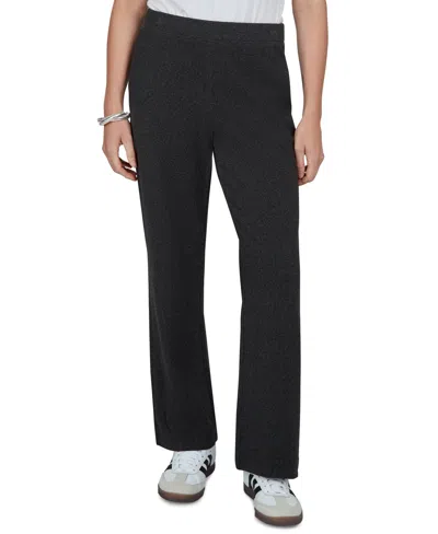 Ruby Rd. Petite Must Haves I Stretch Pull-on Straight-leg Pants In Black