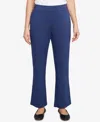 Ruby Rd. Petite Scuba Pull On Pants In Blue