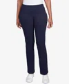 Ruby Rd. Plus Size Mid-rise Ankle Pants In Blue