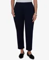 Ruby Rd. Plus Size Mid-rise Pull-on Ponte Pants In Blue