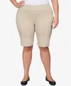 Ruby Rd. Plus Size Pull On Tech Bermuda Shorts