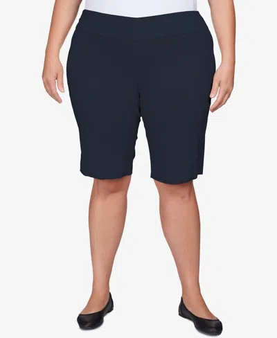 Ruby Rd. Plus Size Pull On Tech Bermuda Shorts