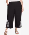Ruby Rd. Plus Size Tropical Fern Capri Pants