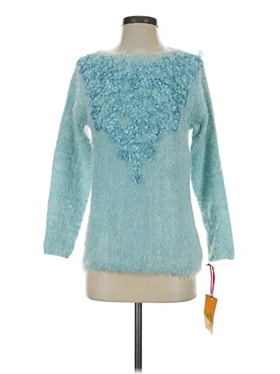 Pre-owned Ruby Rd. Pullover Sweater In Blue