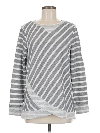 Pre-owned Ruby Rd. Pullover Sweater In Gray