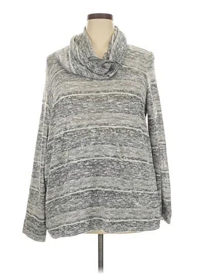 Pre-owned Ruby Rd. Pullover Sweater In Gray