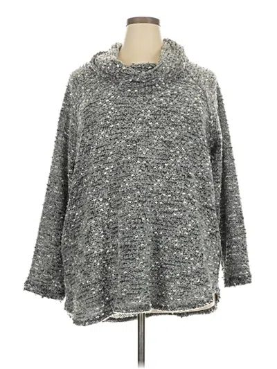 Pre-owned Ruby Rd. Pullover Sweater In Gray
