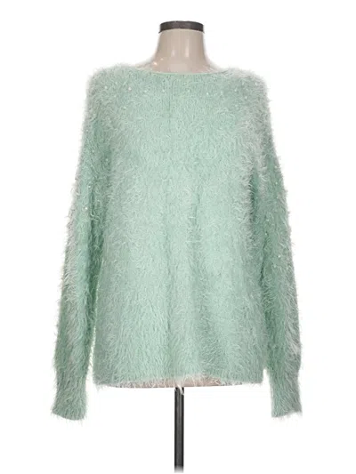 Pre-owned Ruby Rd. Pullover Sweater In Green
