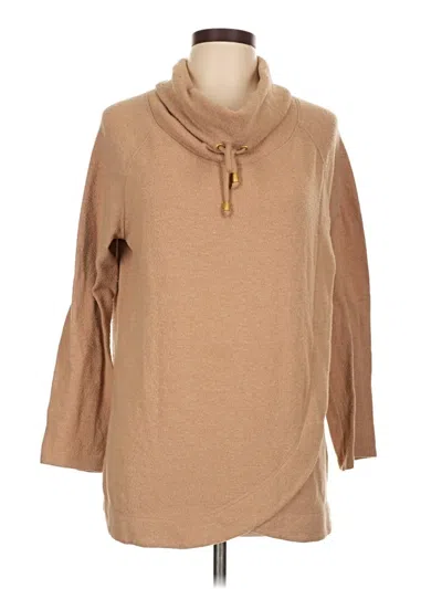 Pre-owned Ruby Rd. Pullover Sweater In Tan